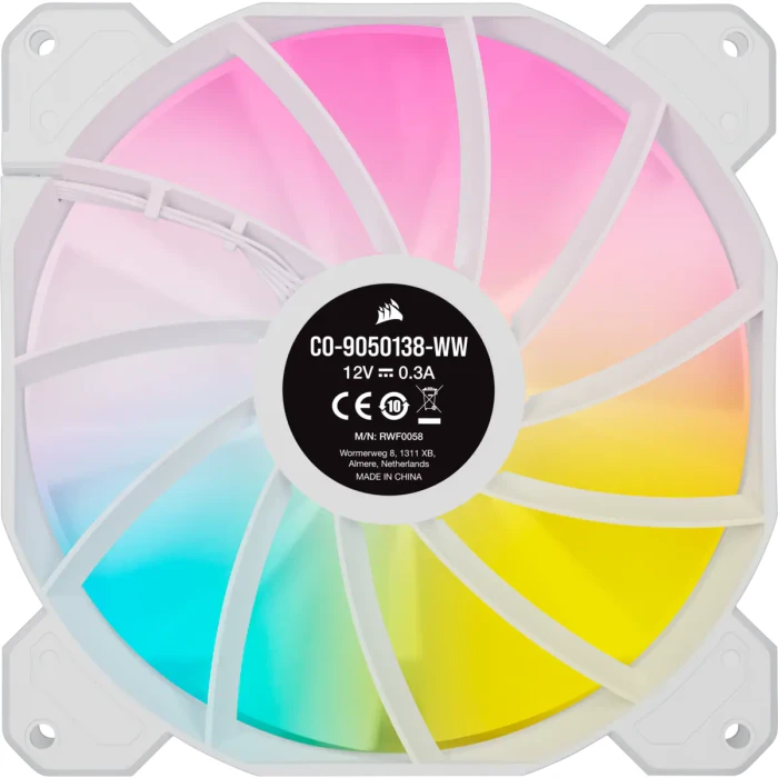 CORSAIR SP140 iCUE RGB ELITE White