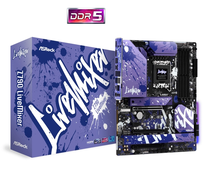 ASROCK Z790 LiveMixer DDR5
