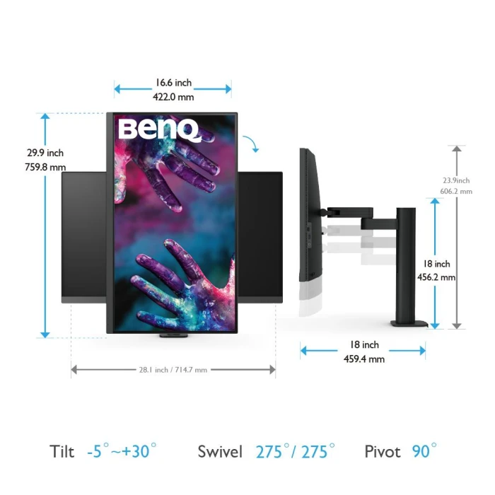 BenQ PD3205UA 31.5" IPS 4К 60Hz