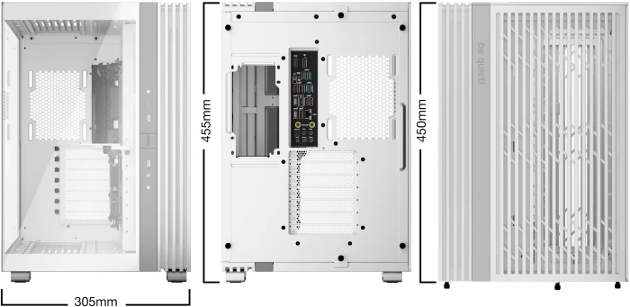 be quiet! LIGHT BASE 600 DX White