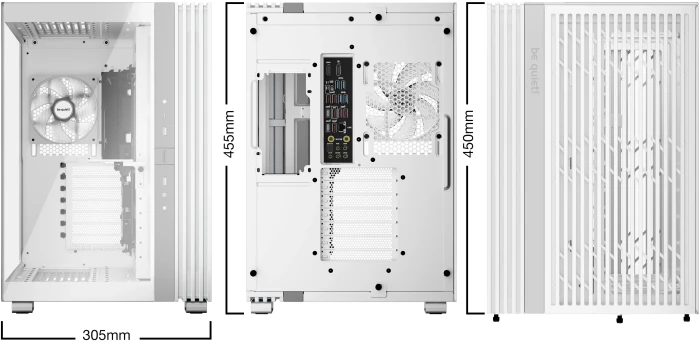 be quiet! LIGHT BASE 600 LX White