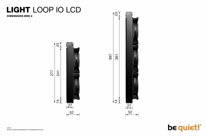 be quiet! LIGHT LOOP IO LCD 360