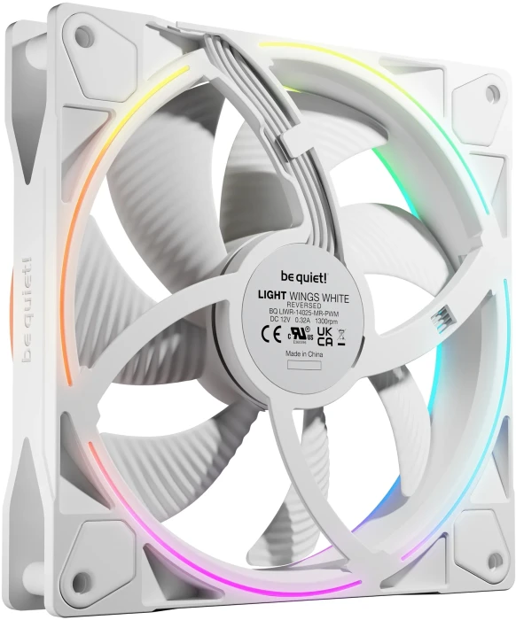 be quiet! LIGHT WINGS 140 Reverse White