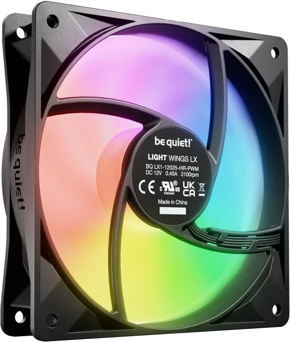 be quiet! LIGHT WINGS LX 120 PWM HS 3in1