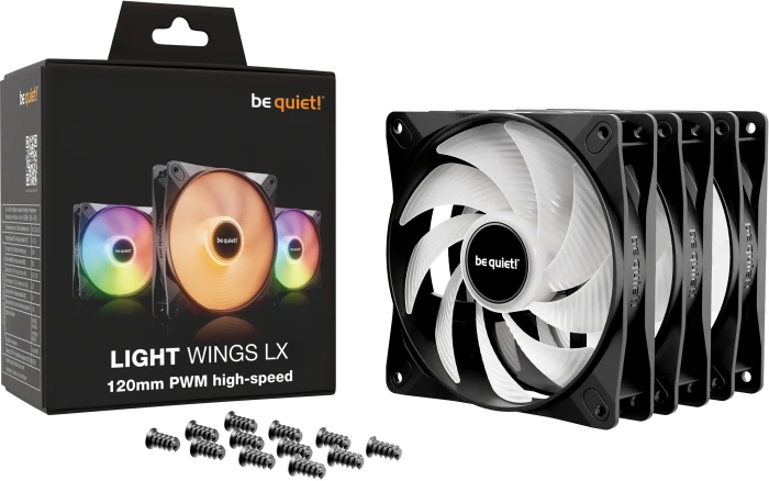 be quiet! LIGHT WINGS LX 120 PWM HS 3in1
