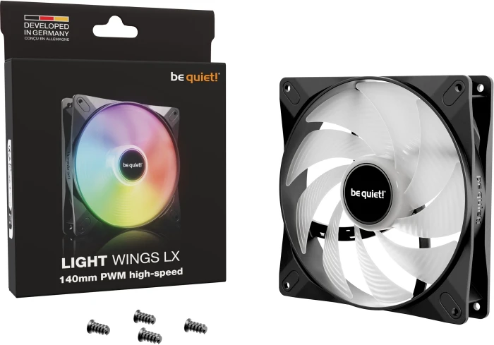 be quiet! LIGHT WINGS LX 140 PWM HS
