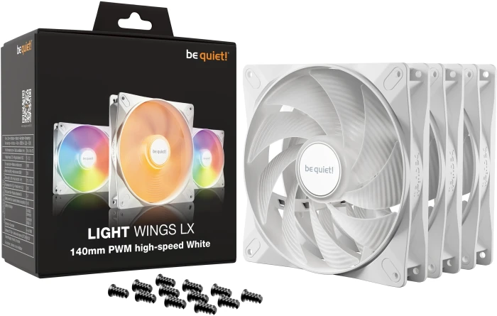 be quiet! LIGHT WINGS LX 140 PWM HS 3in1