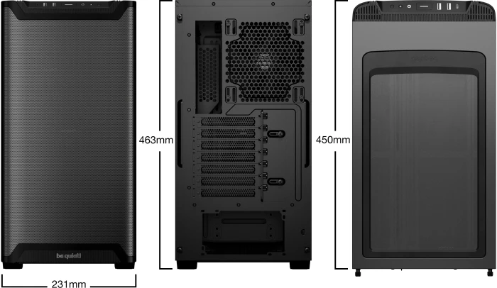 be quiet! Pure Base 501 Airflow Black