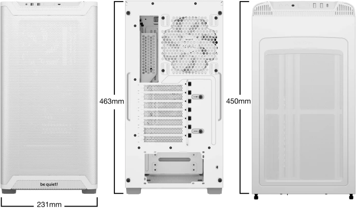 be quiet! Pure Base 501 Airflow Window
