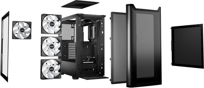 be quiet! Pure Base 501 DX Black