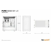 be quiet! Pure Base 501 LX White