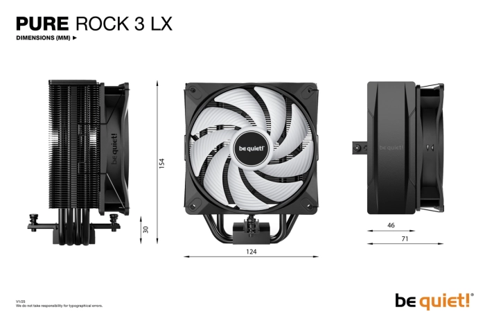 be quiet! Pure Rock 3 LX