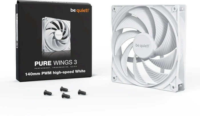 be quiet! Pure Wings 3 140mm high-speed White