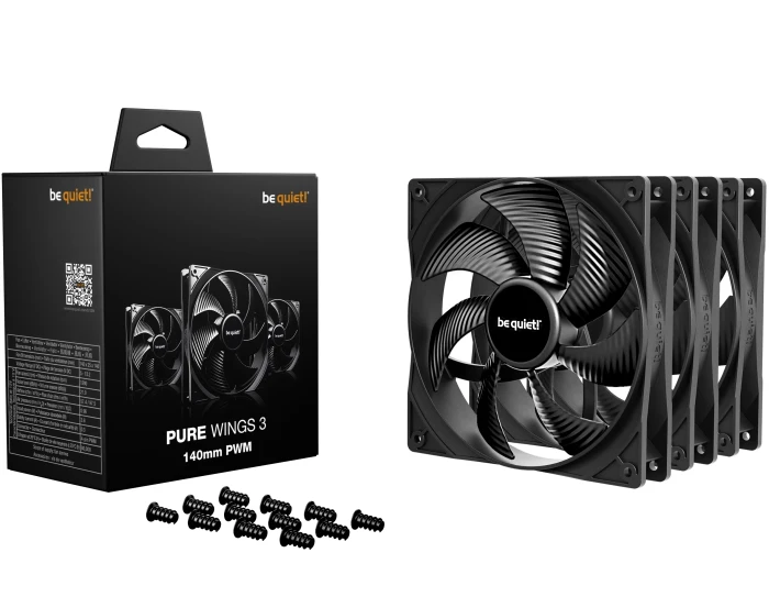 be quiet! PURE WINGS 3 140mm PWM 3in1
