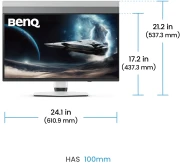 BenQ MOBIUZ EX271UZ 27" QD-OLED 240Hz