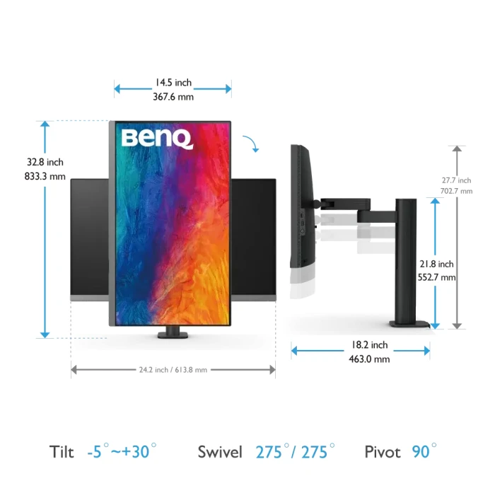 BenQ PD2706UA 27" IPS 4K 60Hz