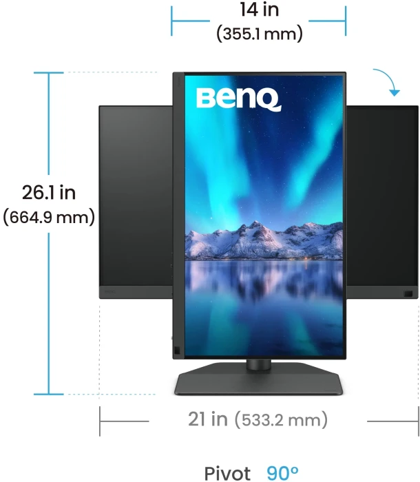 BenQ SW242Q, 24.1" IPS 2K 60Hz