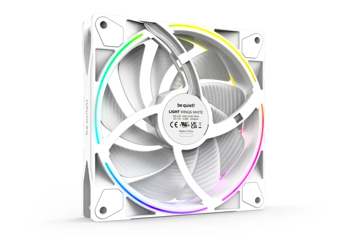 be quiet! LIGHT WINGS White 140mm 3in1