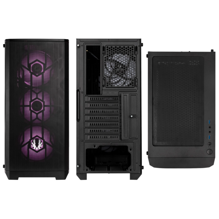 BitFenix NOVA MESH SE TG aRGB Black