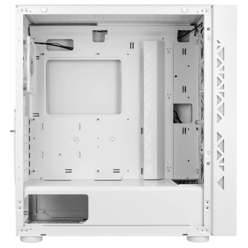 Tracery EATX PC Gaming Case White, GPU Length Support 410mm, Dual 360mm  Radiator Support, USB Type C