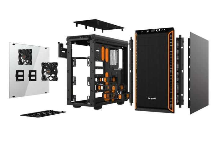 be quiet! PURE BASE 600 Window Orange