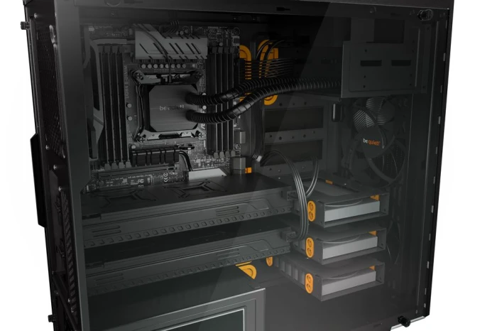 be quiet! PURE BASE 600 Window Orange