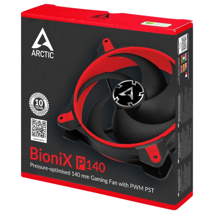 Arctic BioniX P140 PWM PST Red
