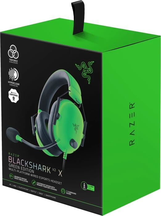 Razer BlackShark V2 X Green