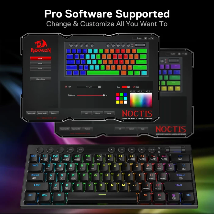 Redragon K632 PRO Noctis