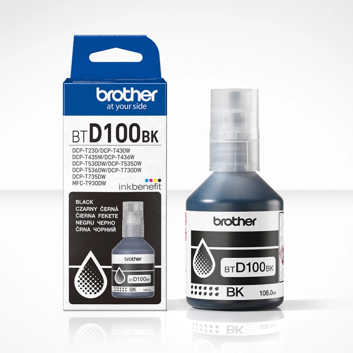 Brother BTD100BK Ink Bottle - Black