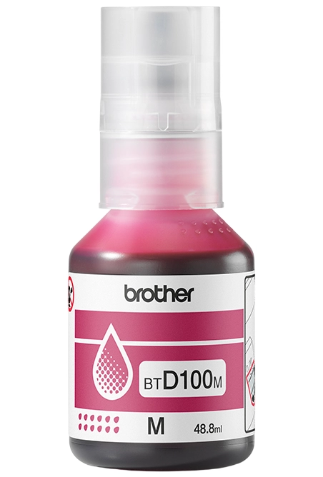 Brother BTD100M Ink Bottle - Magenta