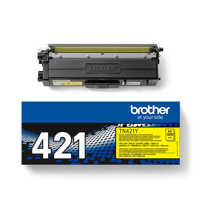 Brother TN-421Y Toner - Yellow
