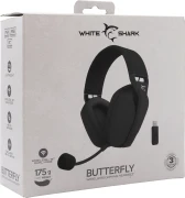 White Shark BUTTERFLY Wireless - Black