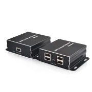 USB Extender (усилвател) ESTILLO ASKHU04-USB 1x4, усилва USB сигнал до 100 м по UTP кабел CAT5e/6