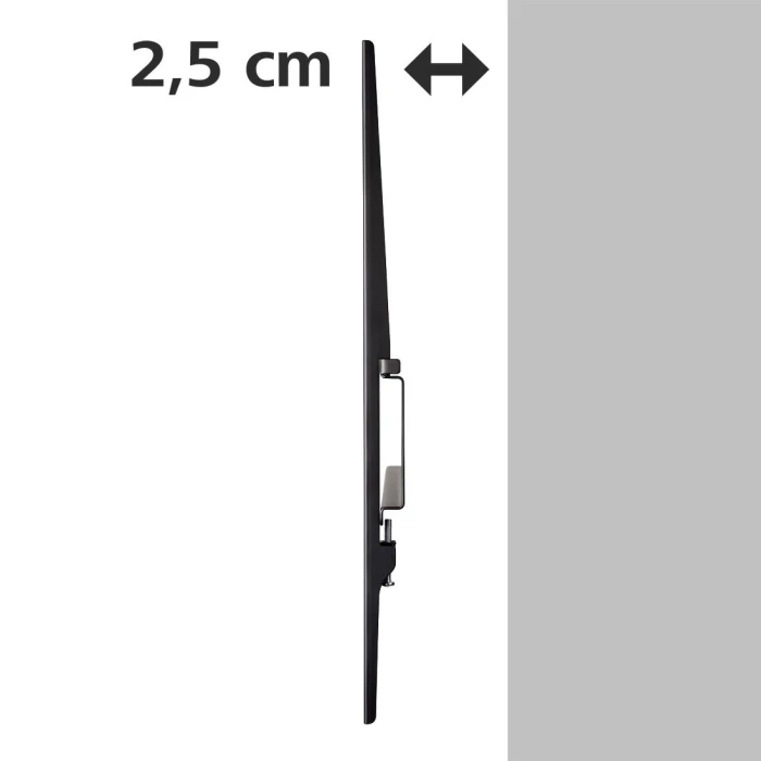 Стенна стойка за TV HAMA 108771, Фиксирана, 32"-75", 35 кг, Черна
