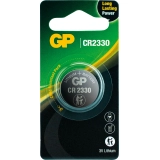 Литиева бутонна батерия GP  CR-2330 3V  1 бр. в блистер /цена за 1 бр./
