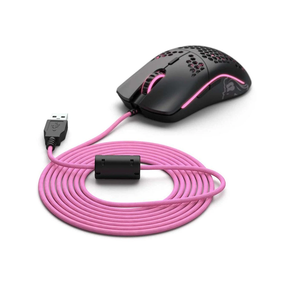 Кабел за мишка Glorious Ascended Cable V2 - Majin Pink