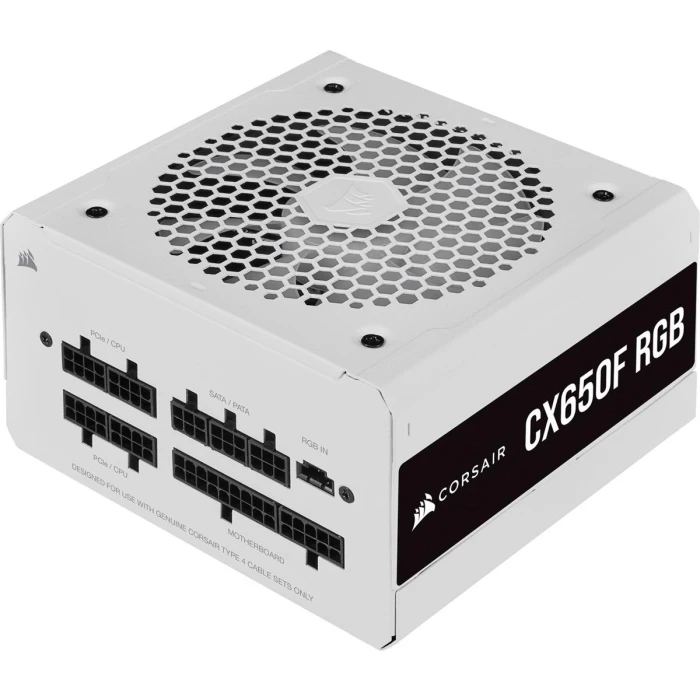 Corsair CX650F RGB White BRONZE 650W