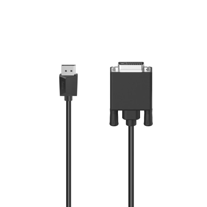 Адаптер HAMA 54593, DisplayPort мъжко - DVI мъжко, 4K, 1.50 m