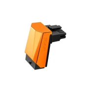 CableMod 12VHPWR 90 Degree Angled Adapter - Variant A Orange