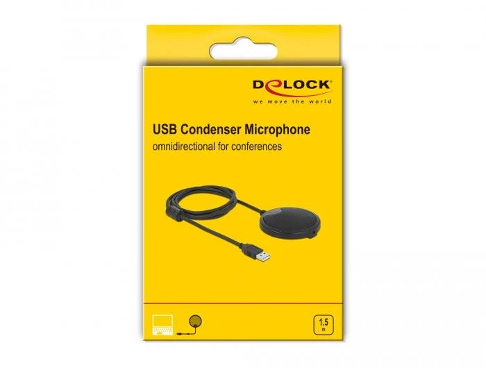 Delock Desktop USB Conference Microphone