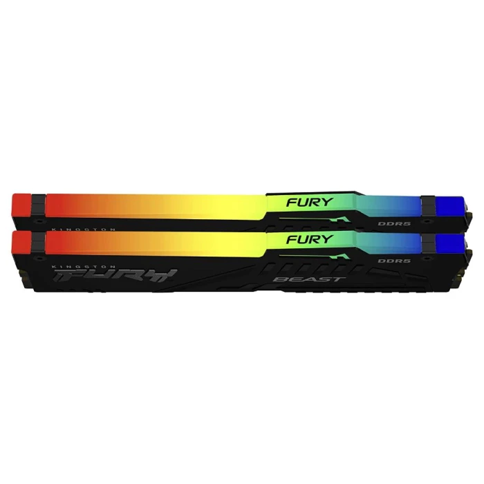 Kingston FURY Beast Black RGB 64GB (2x32GB) DDR5 5200MHz CL40