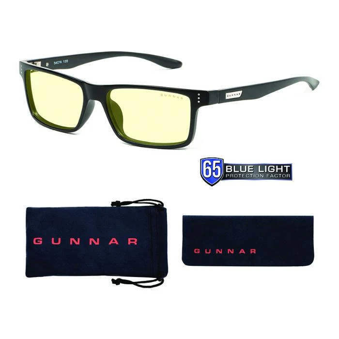 GUNNAR Vertex Onyx Amber Natural