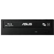 Записващо устройство Blu-Ray ASUS BW-16D1HT, за вграждане в компютър, SATA, черен