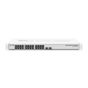 Суич MikroTik 326-24G-2S+RM 24 x Gigabit Ethernet ports, 10/100/1000Mbps, 2x SFP+ cages, монтаж в шкаф