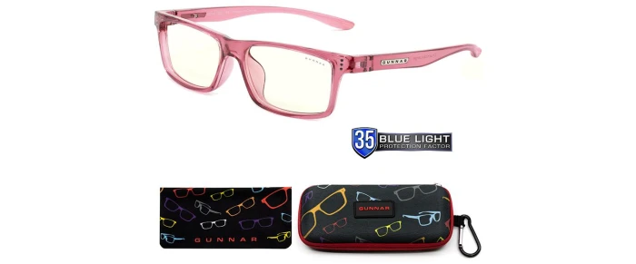GUNNAR Cruz Kids Large - Clear Natural Pink