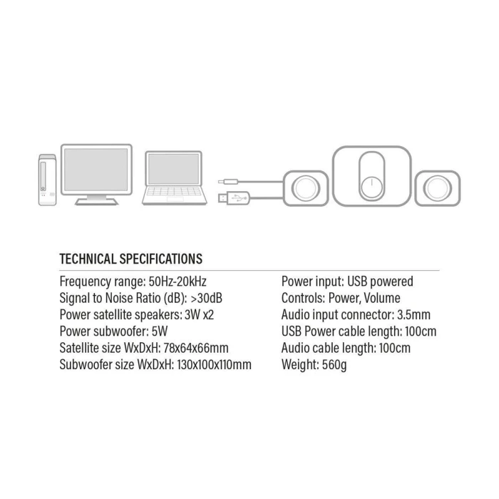 EWENT Eminent 2.1 USB 11W