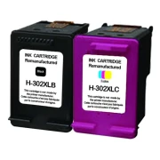 Мастилница UPRINT комплект HP 302XL BK+CL,F6U68AE+F6U67AE, DJ 1110 AiO/2130 AiO/3630 AiO/4650 AiO