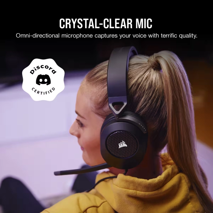 Corsair HS65 Surround Headset Carbon