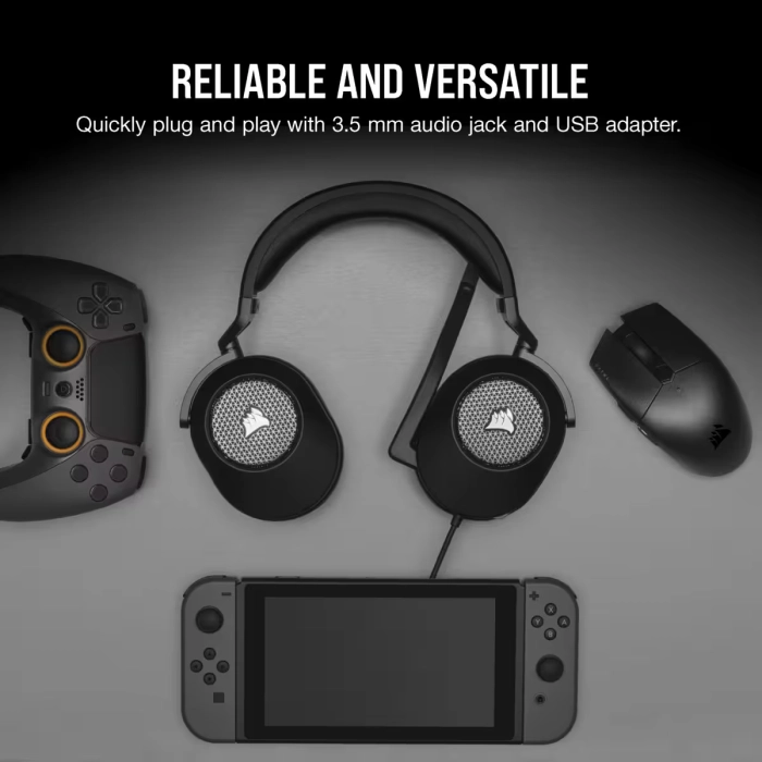 Corsair HS65 Surround Headset Carbon